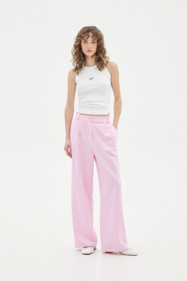 LESIA STRAIGHT LEG PANTS IN PINK